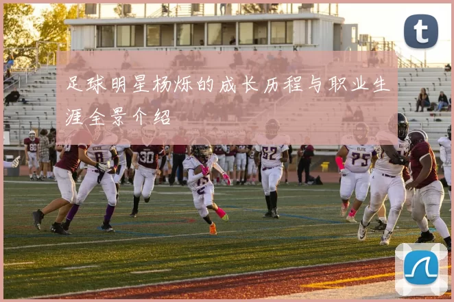 足球明星杨烁的成长历程与职业生涯全景介绍