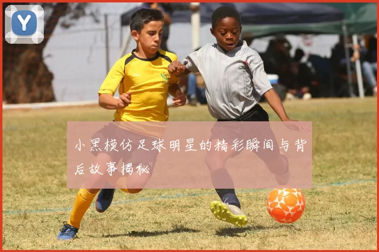小黑模仿足球明星的精彩瞬间与背后故事揭秘