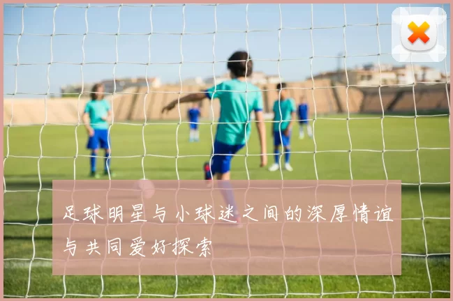 足球明星与小球迷之间的深厚情谊与共同爱好探索