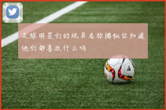 足球明星们的玩具名称揭秘你知道他们都喜欢什么吗